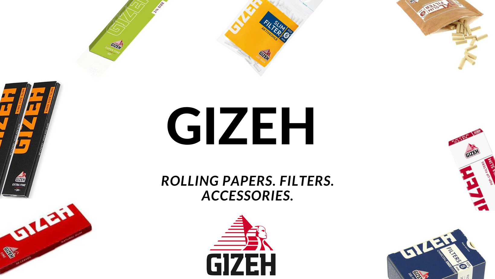 Gizeh Menthol 'Lick & Stick' Slim Filter Tips, Buy Online