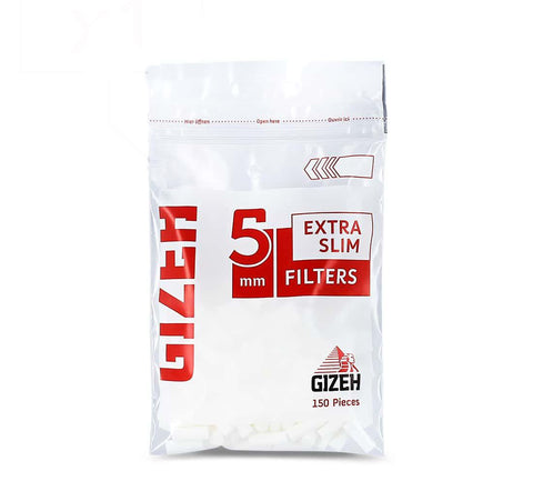 Gizeh Extra Slim 5mm Filter - 150 Tips