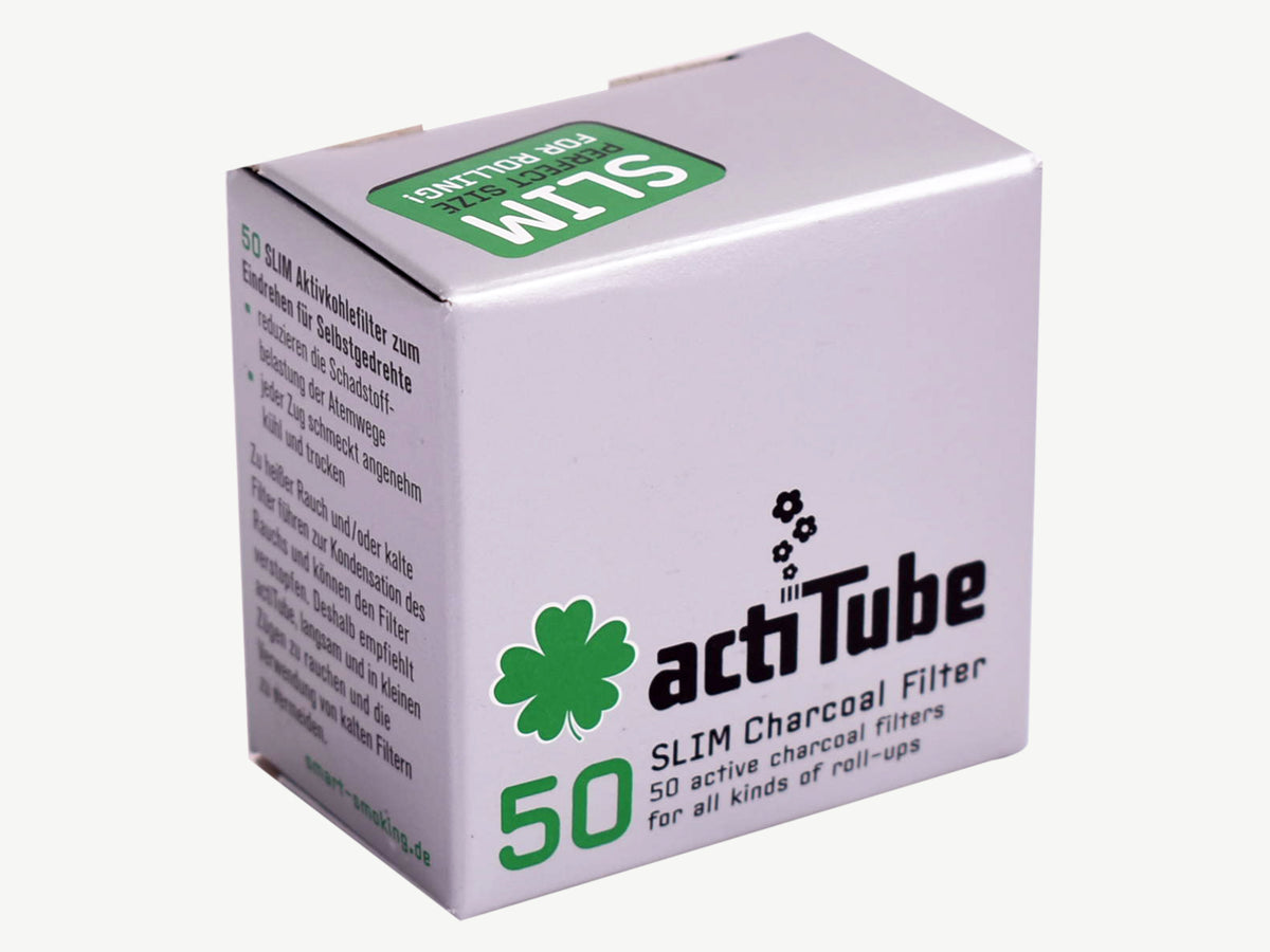 Actitube Filters Charcoal Box of 50
