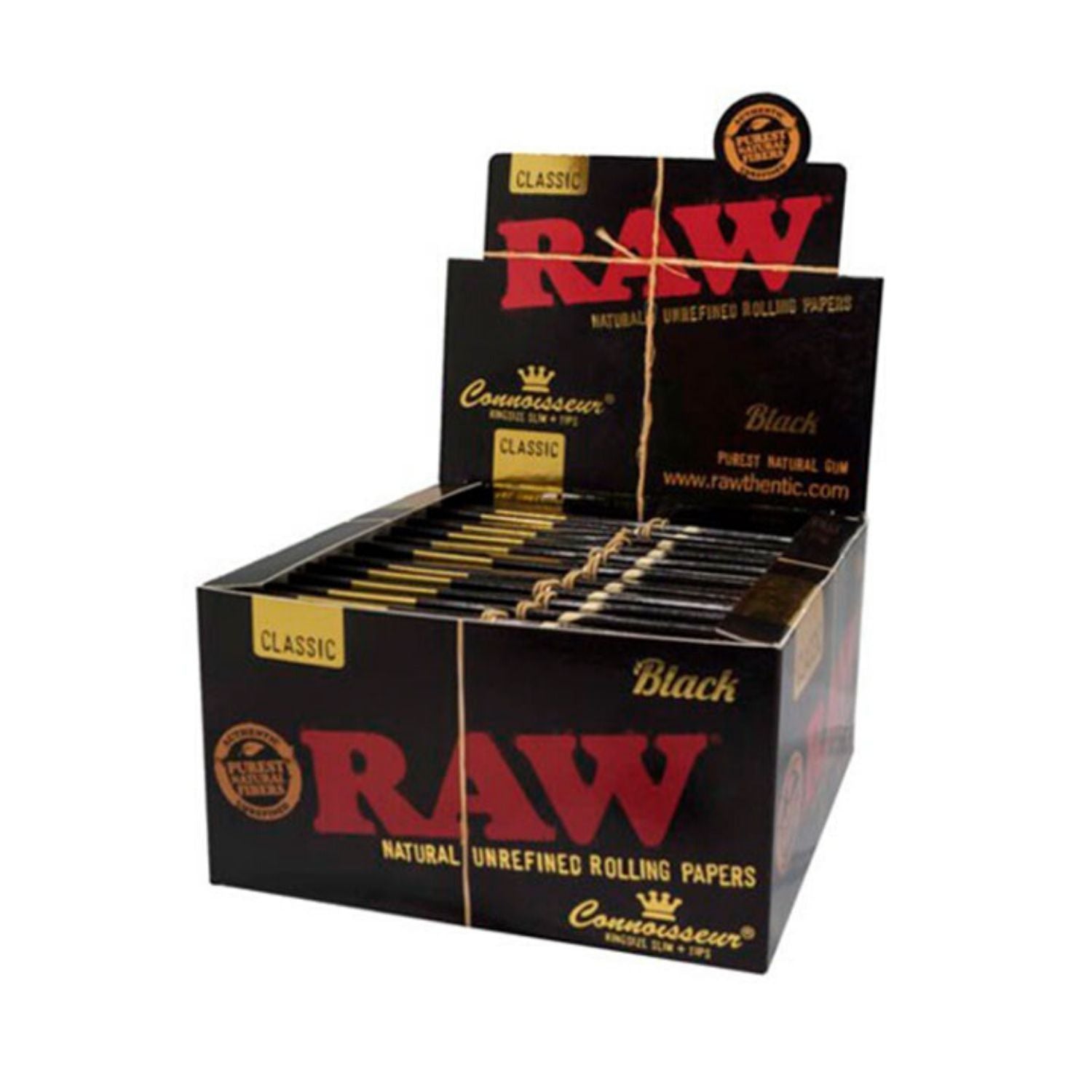 RAW Rolling Papers Drawstring Bag – Black, Large 19 X 13 Inches, 65% Cotton / 35% Polyester