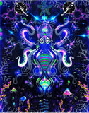 Electric Octopus Wall Hanging