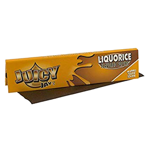 Juicy Jay KSS Rolling Papers - Liquorice Flavour