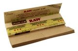 RAW Organic Hemp Connoisseur - 1 1/4 Size Rolling Papers with Tips