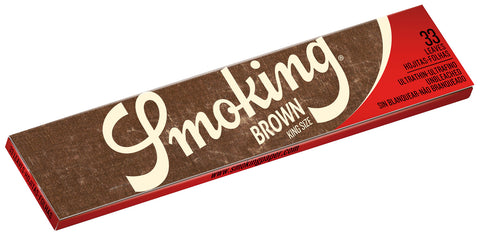 Smoking Brown King Size Slim Rolling Paper
