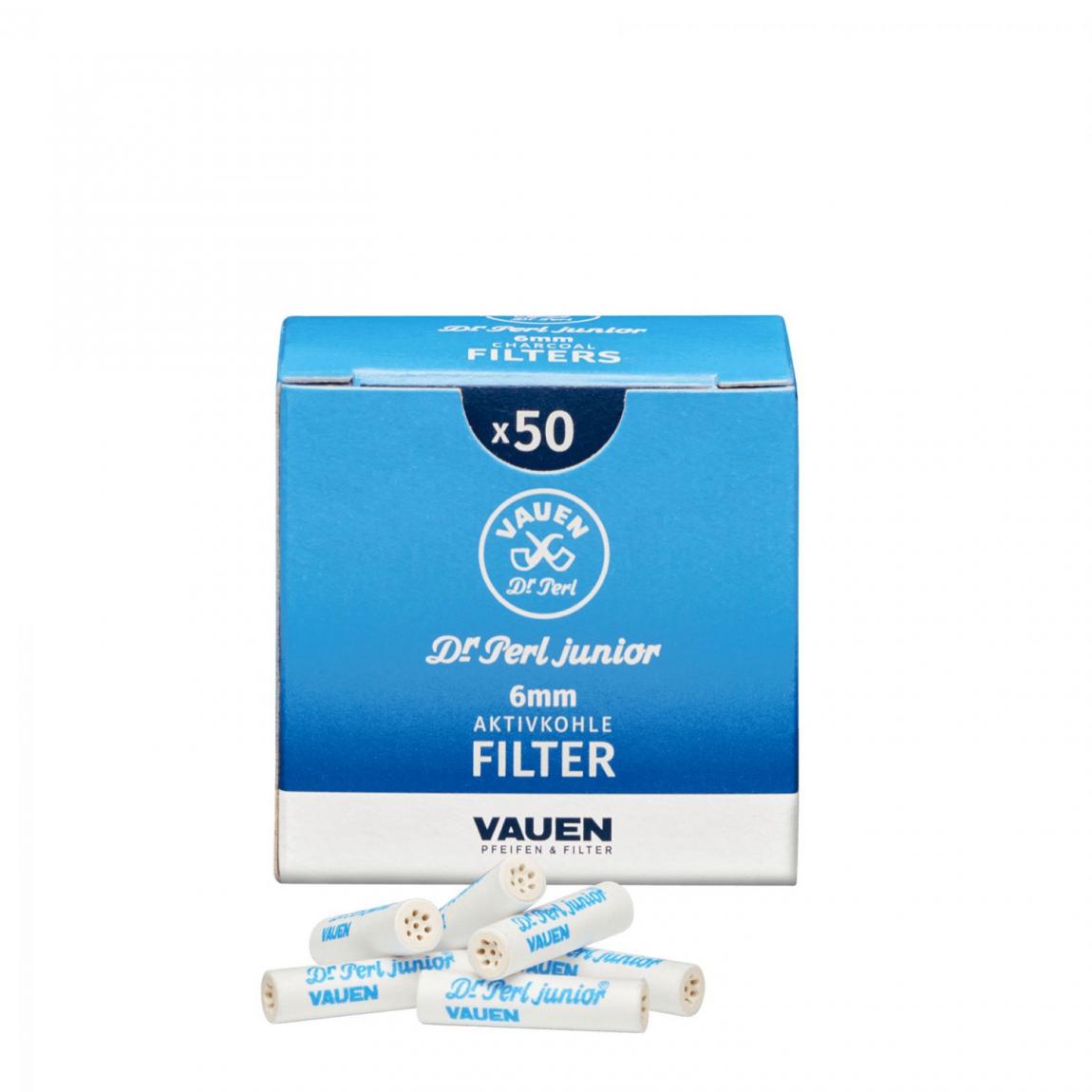 Vauen Dr. Perl Junior Activated Charcoal Filters 6mm