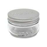 Raw Mason Jar with Tin Lid