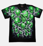Green Goblin Full High Definition Glow in the Dark UV Reactive T-shirt