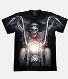 Ghost Rider Full High Definition Glow in the Dark UV Reactive T-shirt