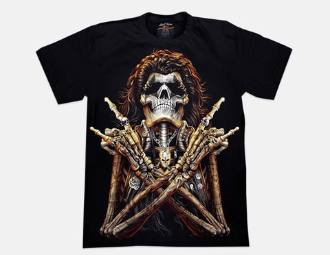 Hip Skull Glow in the Dark UV Reactive T-shirt