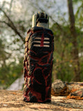 Silver Trishul Handmade Removable Lighter Case