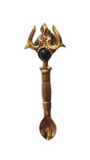 Trishul Stone Pendant Spoon