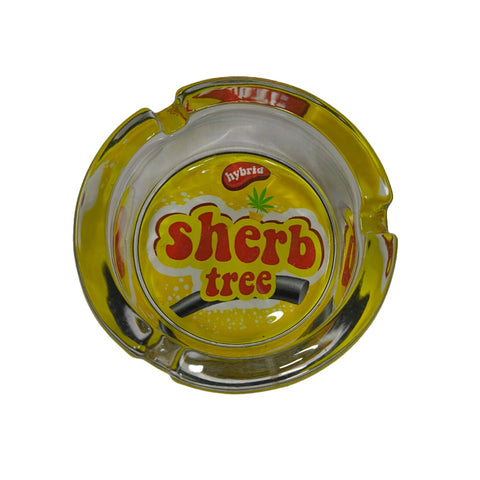 Sherb Tree Glass Ashtray