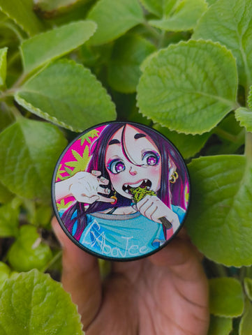 Babajee Trippy kawaii Girl Grinder - 50mm