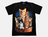 Cat Fam Glow in the Dark UV Reactive T-shirt