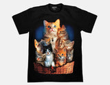 Cat Fam Glow in the Dark UV Reactive T-shirt
