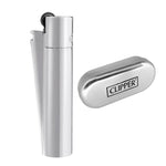 Clipper Metallic Lighter with Box