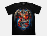 Dragon Guitar Glow in the Dark UV Reactive T-shirt