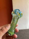 Stylish Transparent Glass Smoking Pipe