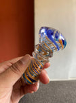 Transparent Glass Smoking Pipe