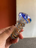 Transparent Glass Smoking Pipe