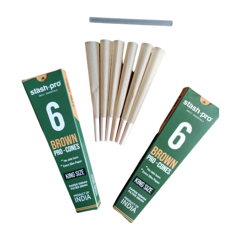 Stash-Pro Pre-Rolled Cones - Pack of 6