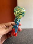 Attractive-Multicolored-Transparent-Glass-Smoking-Pipe