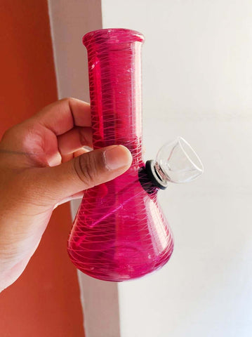 Spiral 5" Glass Bong
