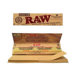 RAW Organic Hemp Connoisseur - King Size Rolling Papers with Tips