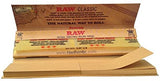 RAW Classic Connoisseur - King Size Rolling Papers with Tips