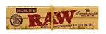 RAW Organic Hemp Connoisseur - King Size Rolling Papers with Tips