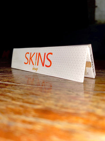 Skins King Size Slim Unbleached Hemp Rolling Papers