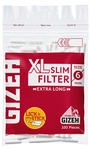 Gizeh Slim Filters XL (6mm) - 100 Tips