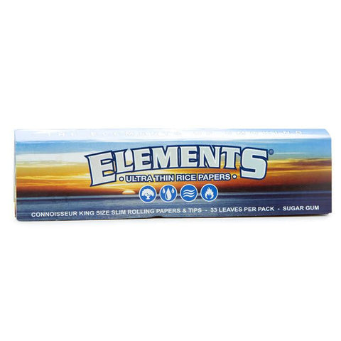 ELEMENTS King Size Slim Rolling Papers
