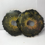 Black Universe Resin Coasters
