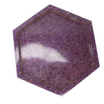 Pink Hexa Resin Coasters