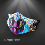 Frozen Potrait Mask