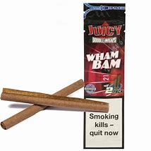 Juicy Double Wraps Blunt Cone Wrap - Wham Bam Flavoured