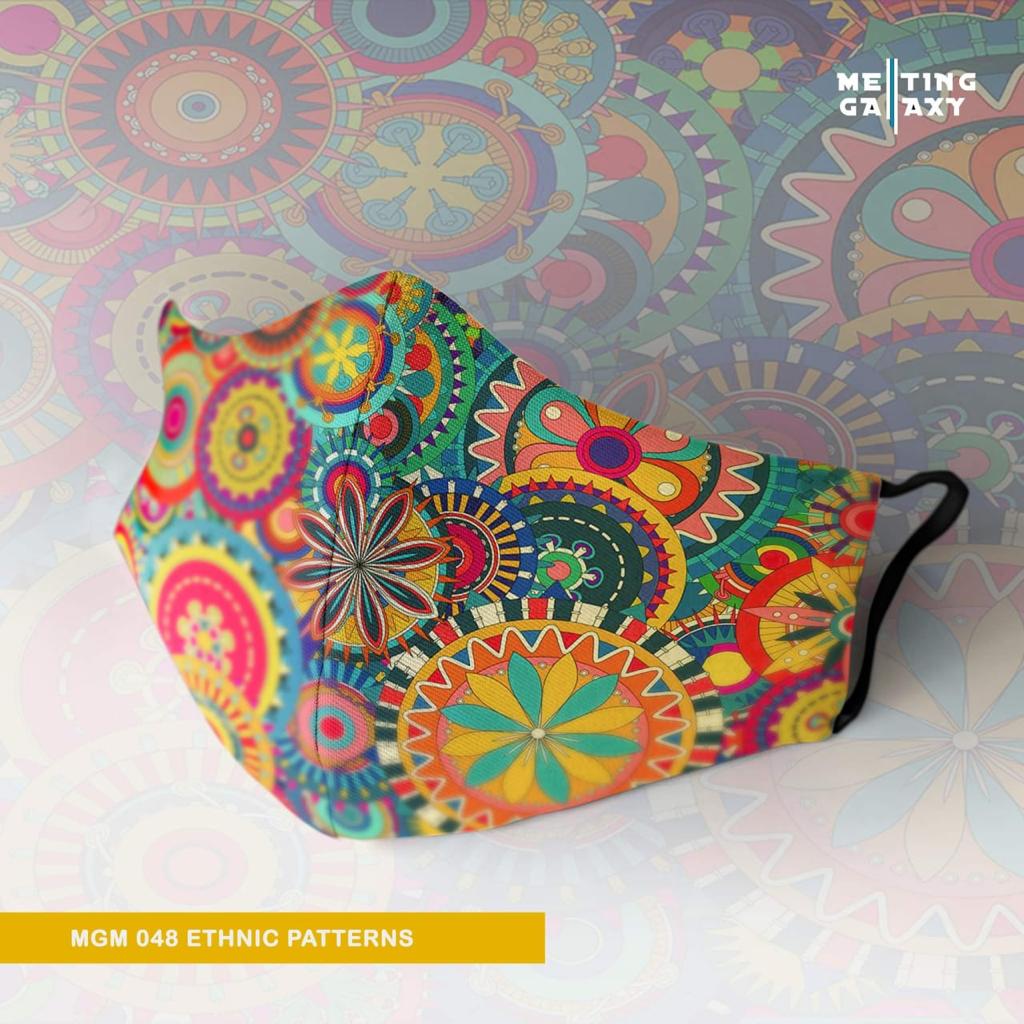 Pattern Mask Color Types Ethnic Patterns Mask