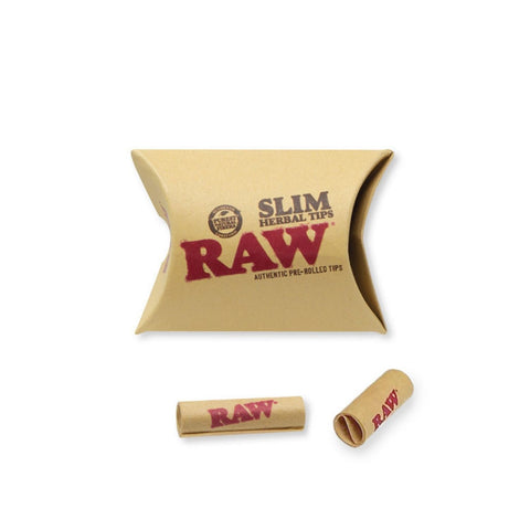RAW Pre-Rolled Slim Filter Tips