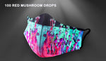 Blue Mushroom Drop Mask