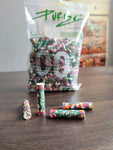 Purize Regular Size Activated Multicolour Charcoal Filters - 100 Filters (9mm)