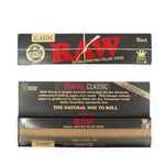 RAW Black King Size Slim Rolling Papers