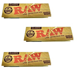 Raw Classic Single Wide 1 1/4 Size Rolling Papers - 50 Leaves