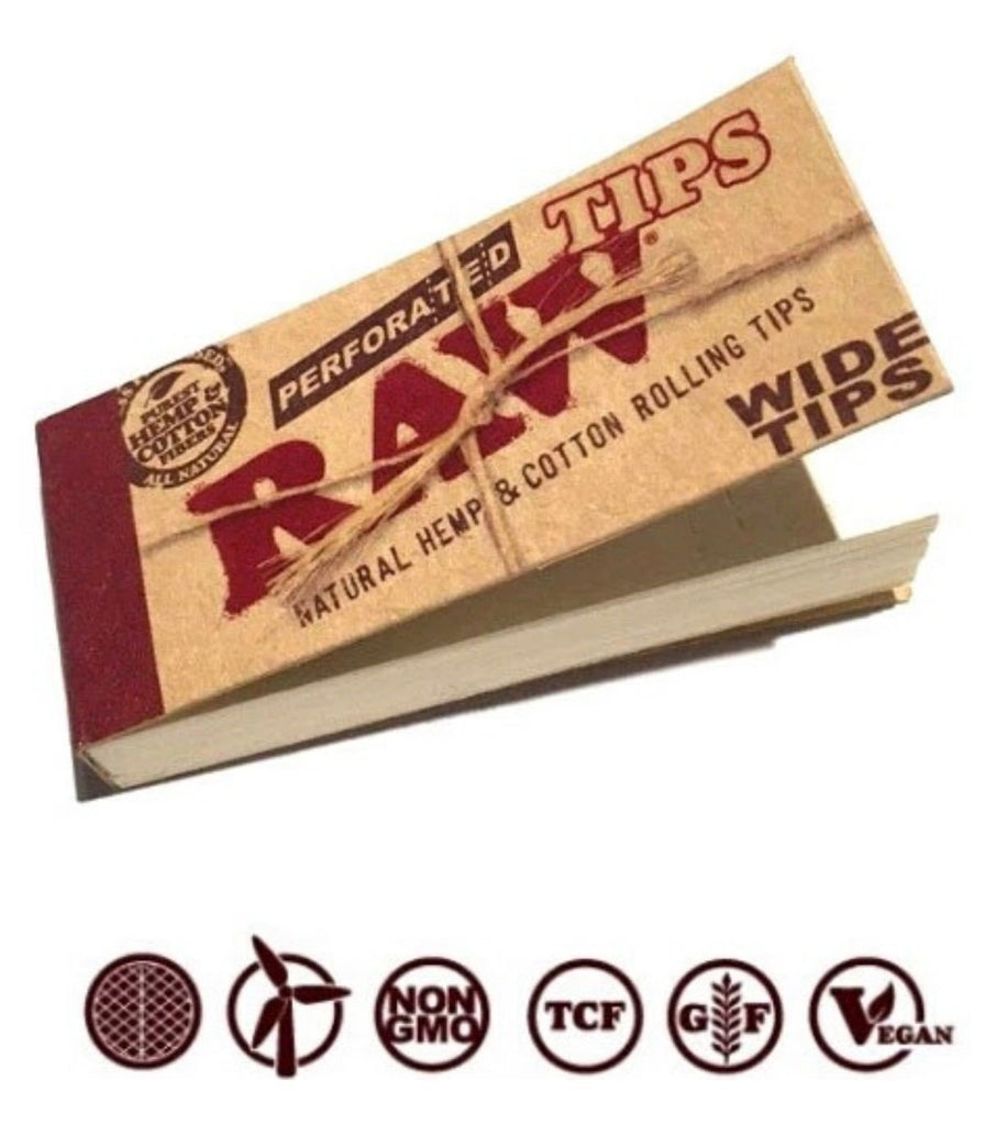 RAW Perforated Wide Filter Tips