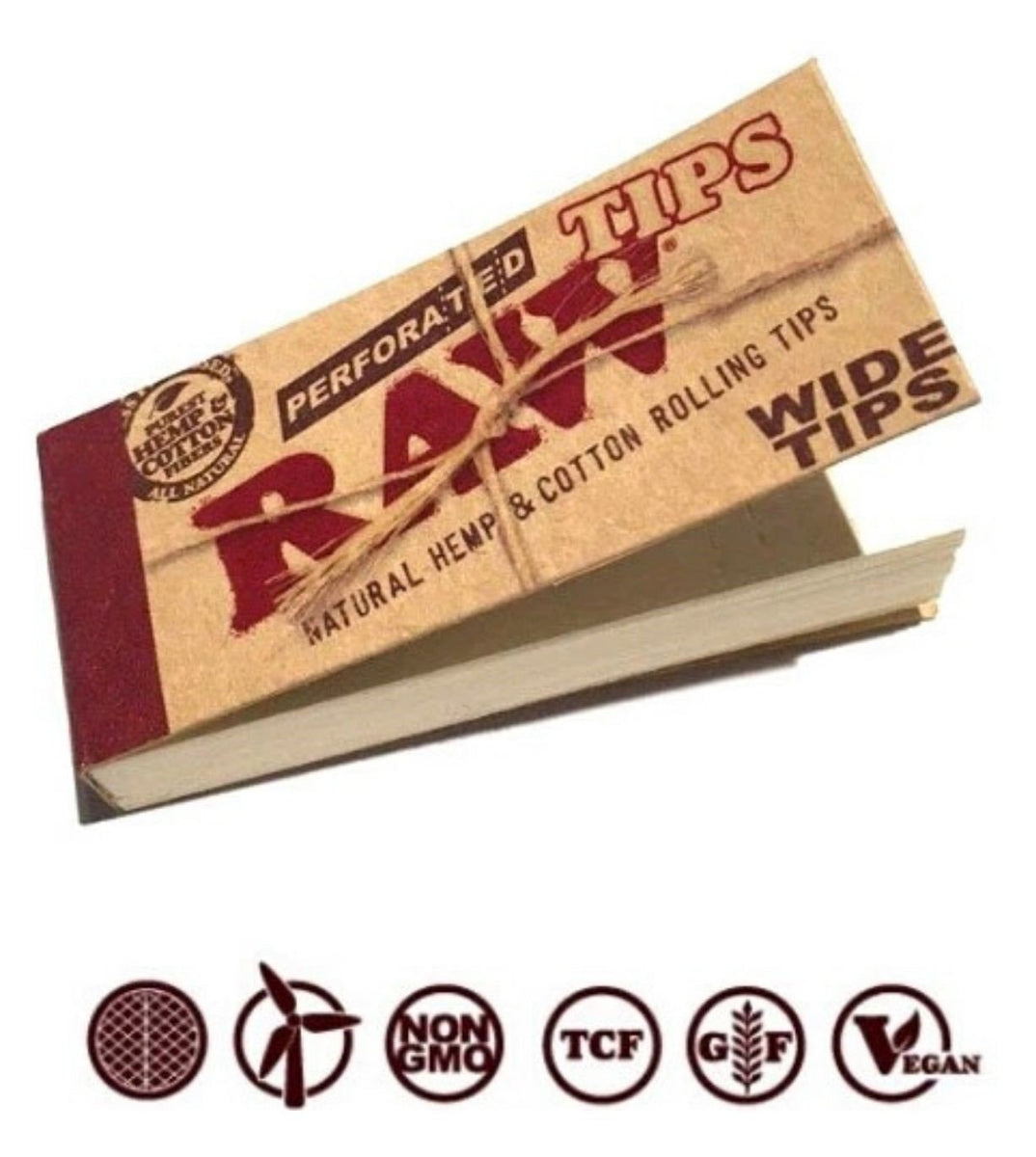 RAW Perforated Wide Filter Tips