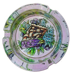 Weed Tree Glass Ashtray