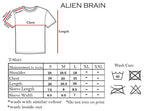Alien Brain Glow in the Dark Unisex T-shirt