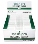 Stash-Pro White 1 1/4 Size Rolling Papers