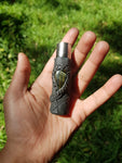 Clipper Designer Olive Green Stone Lighter