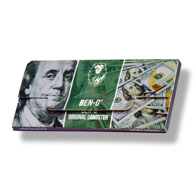 Luxe Glass King Size Clear Rolling Paper - 40 Leaves